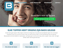 Tablet Screenshot of basisacademie.nl